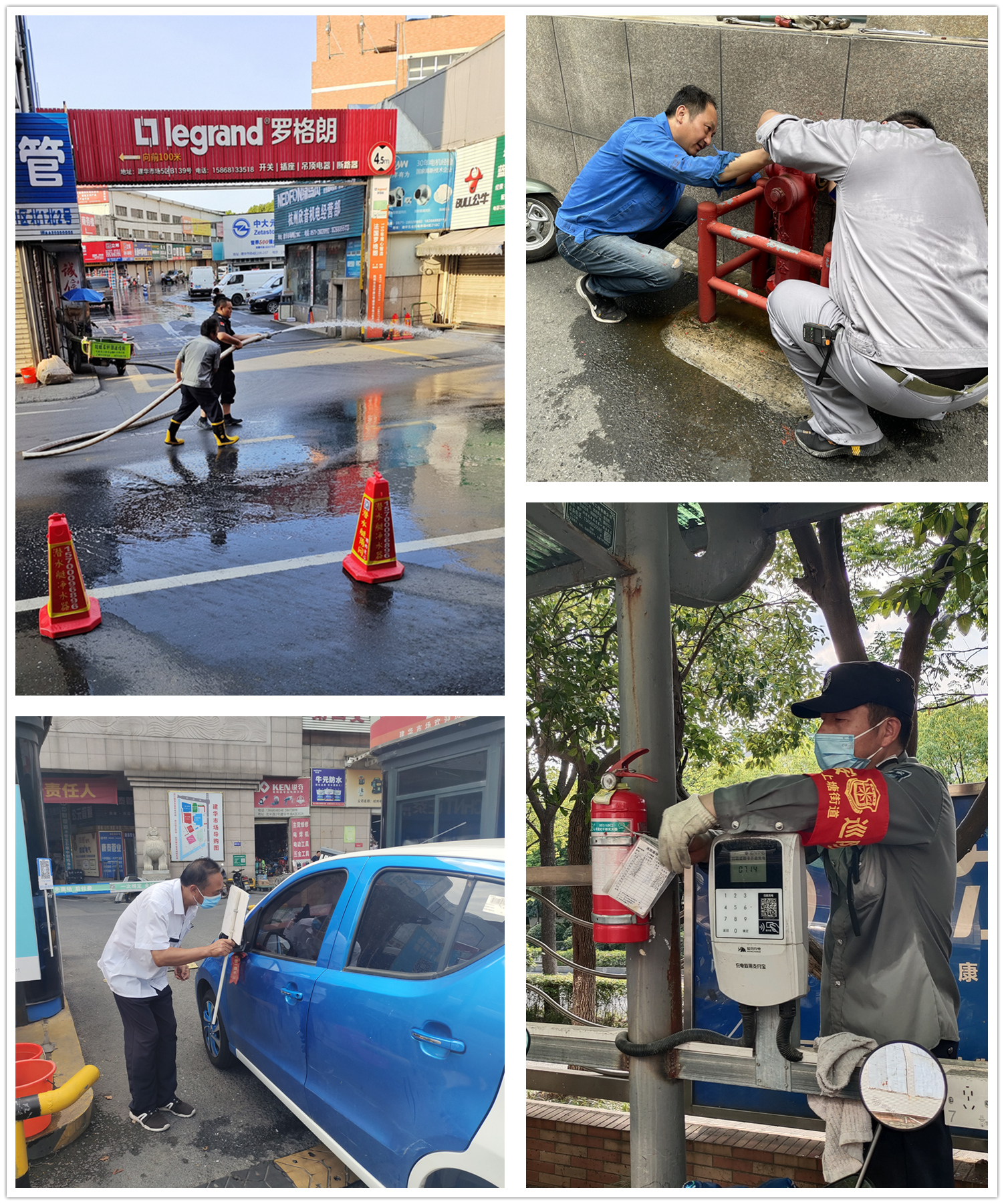 不服“暑”！建華市場(chǎng)勇戰(zhàn)高溫！