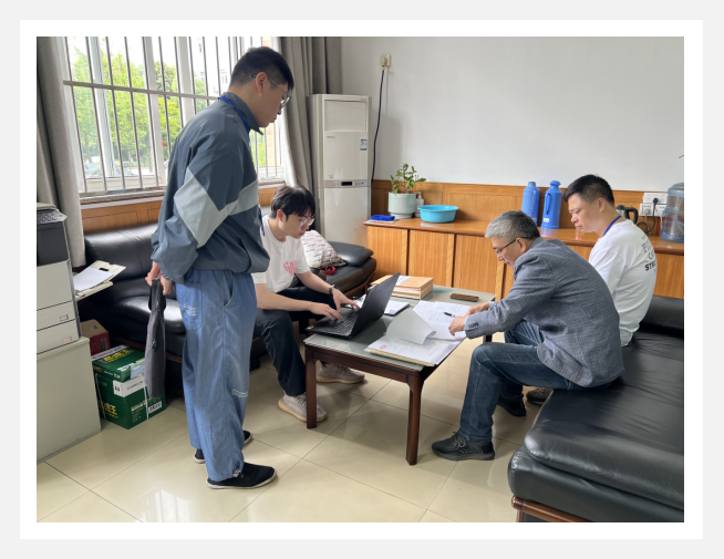 塘棲鎮(zhèn)應(yīng)急安全管理局蒞臨園區(qū)開(kāi)展安全生產(chǎn)檢查