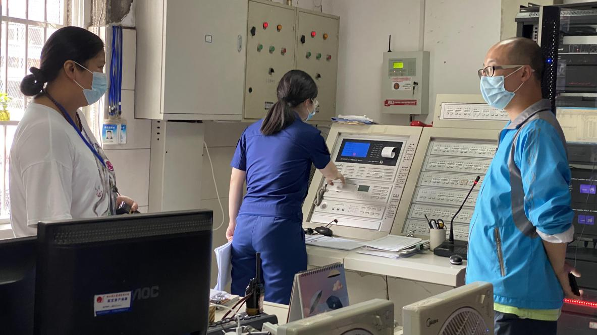 杭州市消防支隊、拱墅區(qū)應急管理局聯(lián)合走訪錢江商城開展安全生產專項檢查