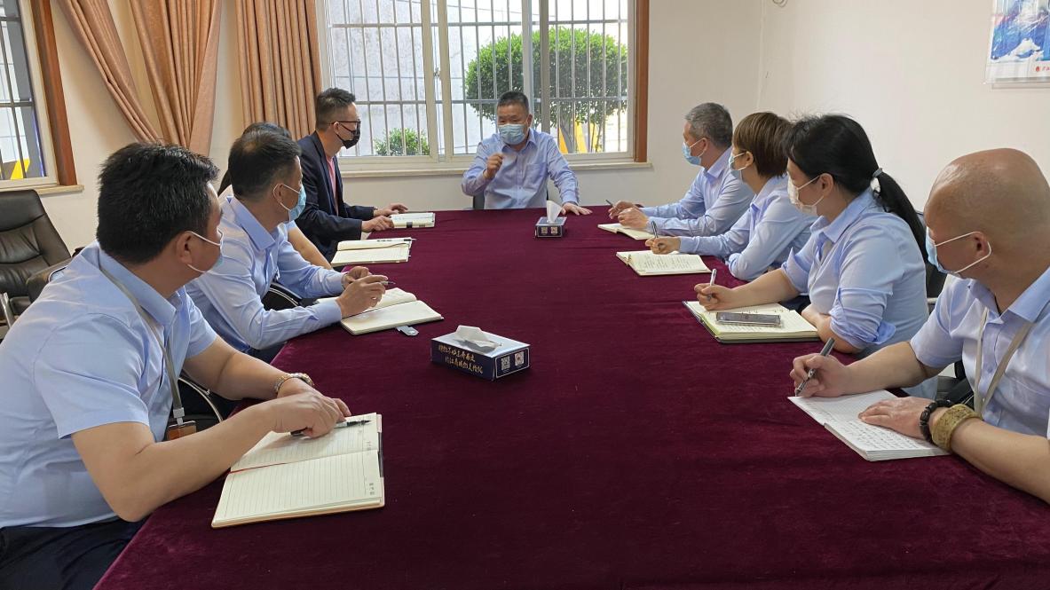 錢江商城開(kāi)展防疫部署會(huì)議